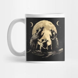 Opossum Moon Worship Mug